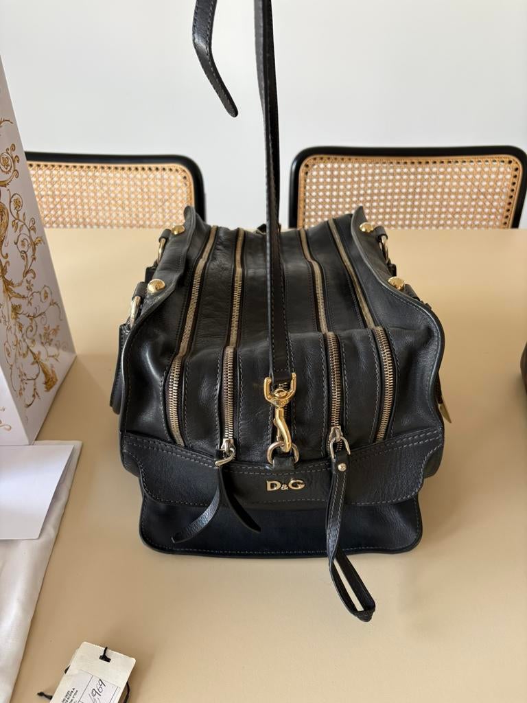 Dolce & Gabana vintage Lily bag, Ophalen of Verzenden, Gebruikt, Zwart