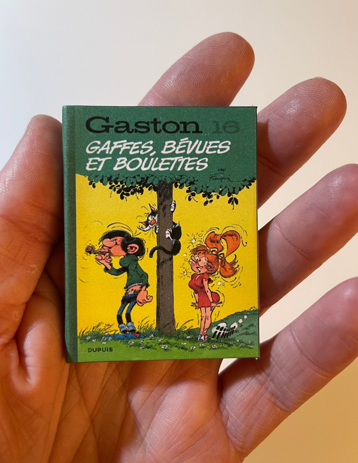 Gaston Lagaffe : Gaffes, bévues et boulettes (fac-similé), Collections, Envoi, Gaston ou Spirou, Comme neuf, Livre ou Jeu