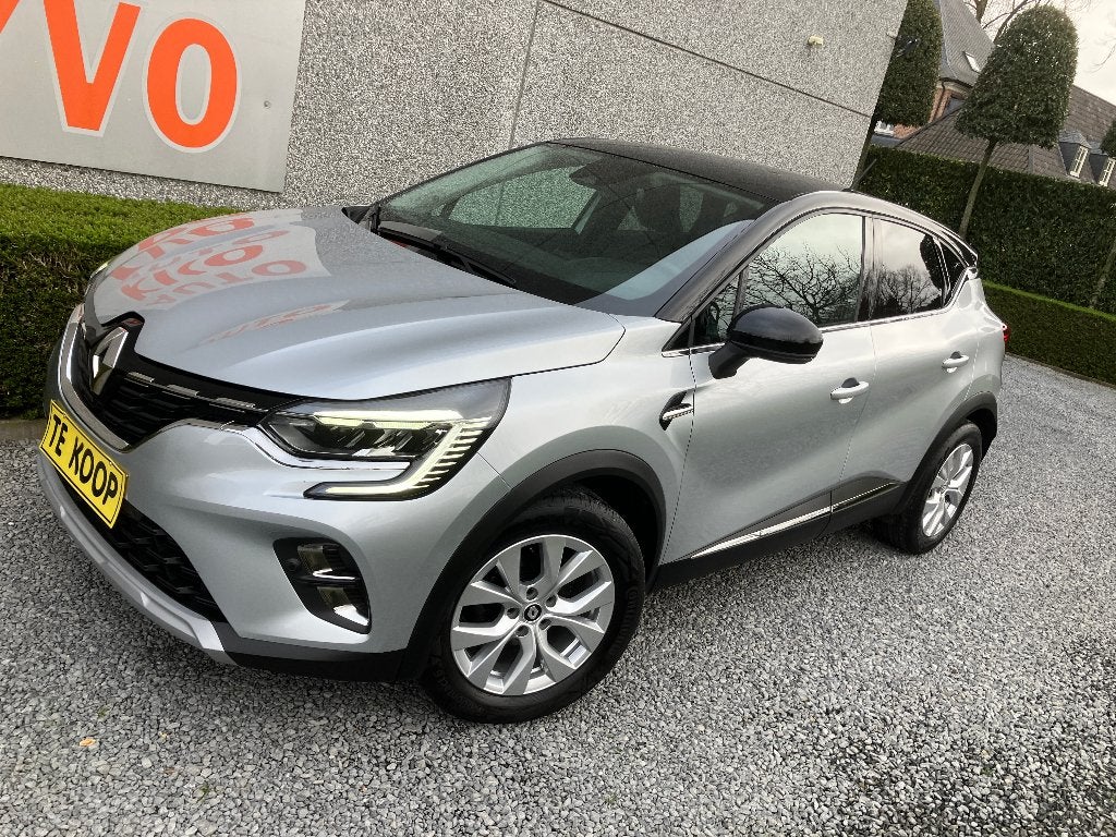 RENAULT CAPTUR benzine AUTOMATIC, Autos, Renault, Argent ou Gris, Achat, Entreprise, Noir