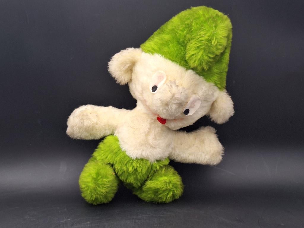 oude groene smurf Steiff?, jaren 60, Antiek en Kunst, Ophalen of Verzenden