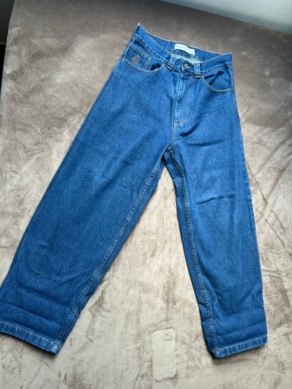 Polar Big Boy broek (nieuwe logo), Ophalen, Zo goed als nieuw, Blauw