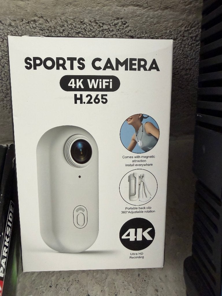 Caméra sports 4K wifi, TV, Hi-fi & Vidéo, Caméscopes numériques, Disque dur, Caméra, Comme neuf, Enlèvement