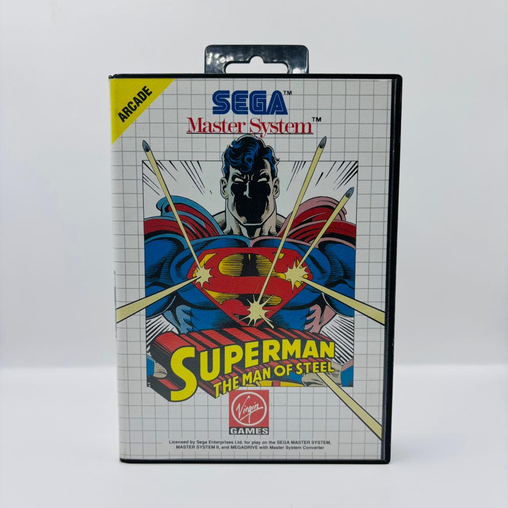Superman The Man Of Steel Sega Master System, Consoles de jeu & Jeux vidéo, Enlèvement ou Envoi, À partir de 7 ans, Aventure et Action