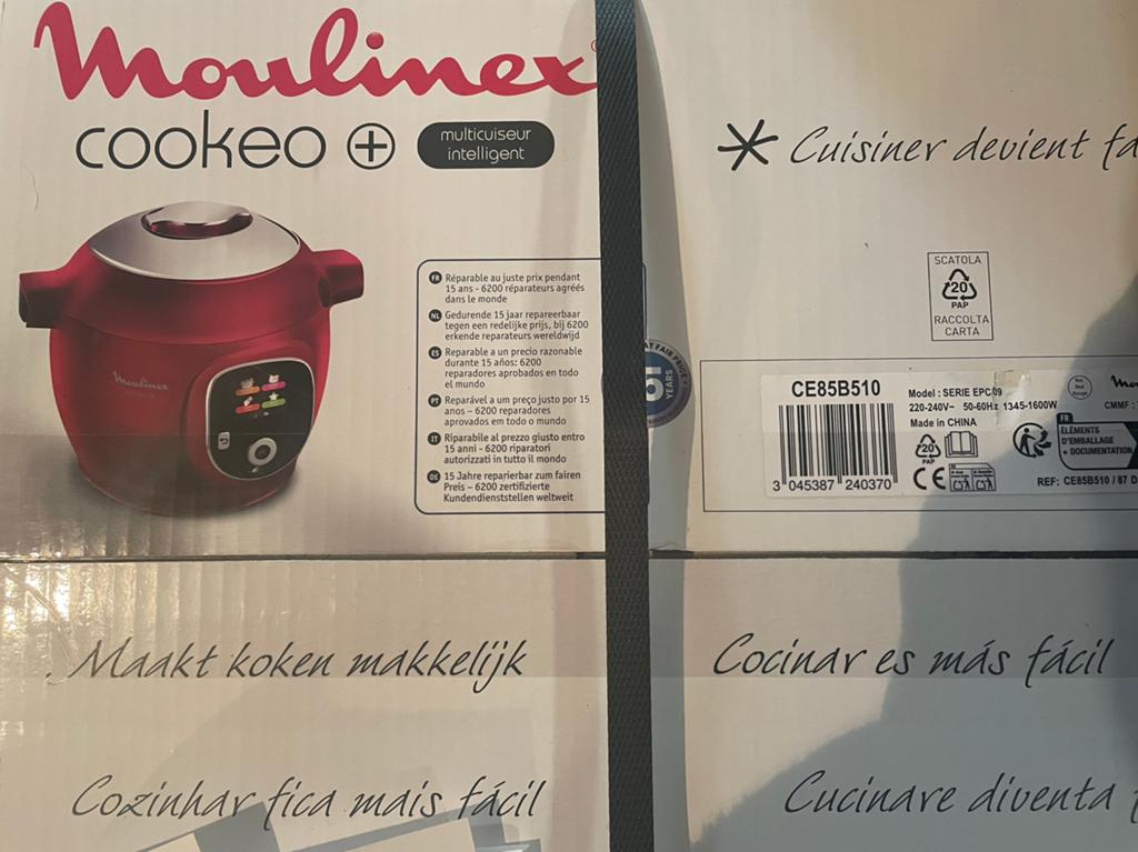 Moulinex COOKEO+ bordeau neuf, Elektronische apparatuur, Slowcookers, Ophalen, Nieuw