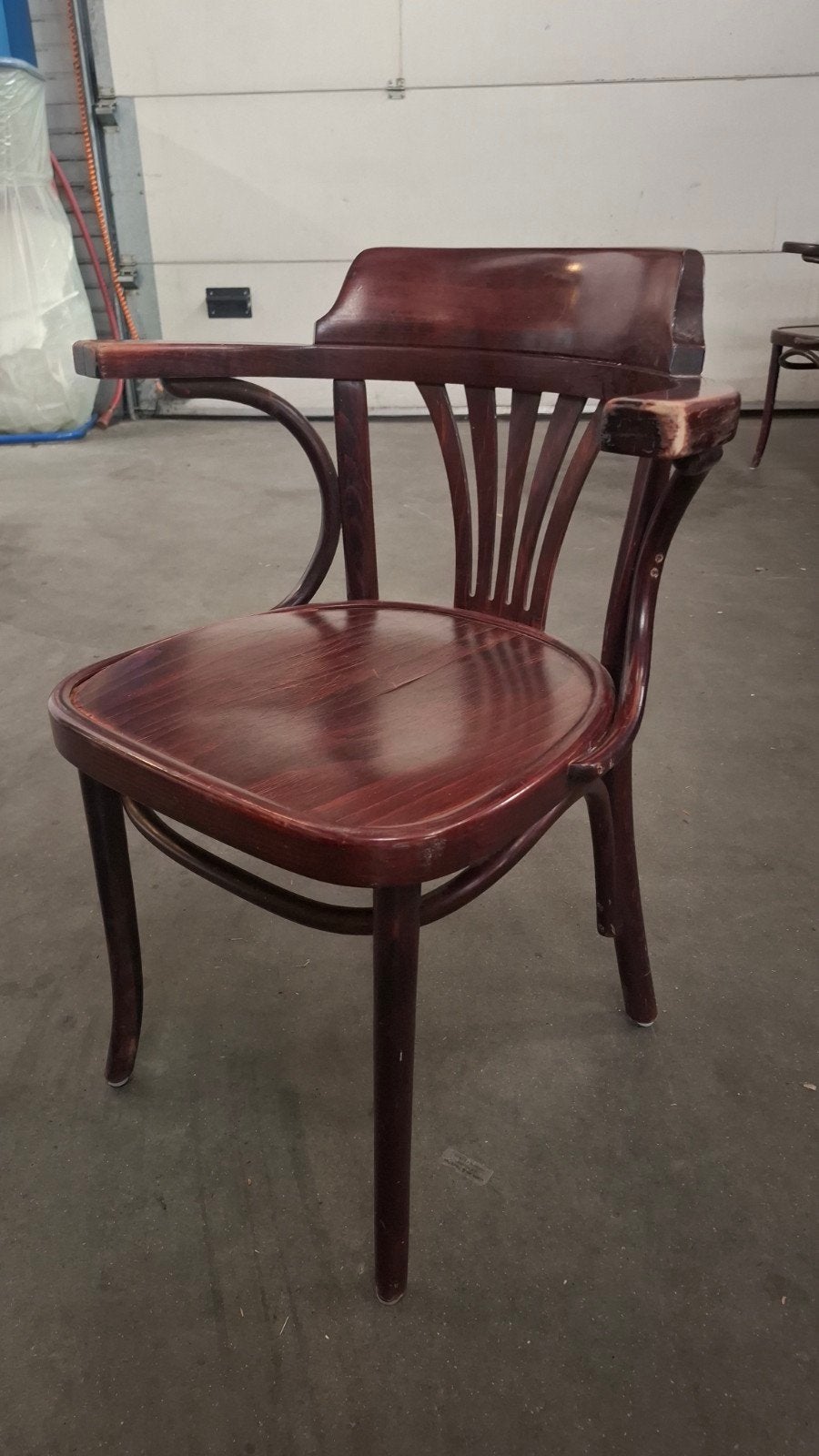 24 thonet cafe bistro stoelen + arm bentwood partij horeca, Gebruikt, Bruin, Ophalen of Verzenden, Vijf, Zes of meer stoelen