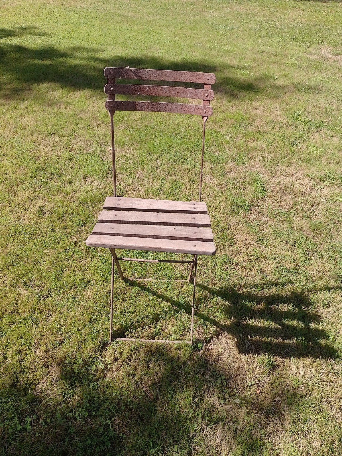 Antieke café/terrasstoelen, Jardin & Terrasse, Enlèvement, Utilisé, Pliant