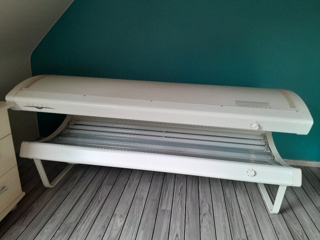 Zonnebank, Ophalen, Gebruikt, Zonnebank dubbelzijdig, 15 lampen of meer