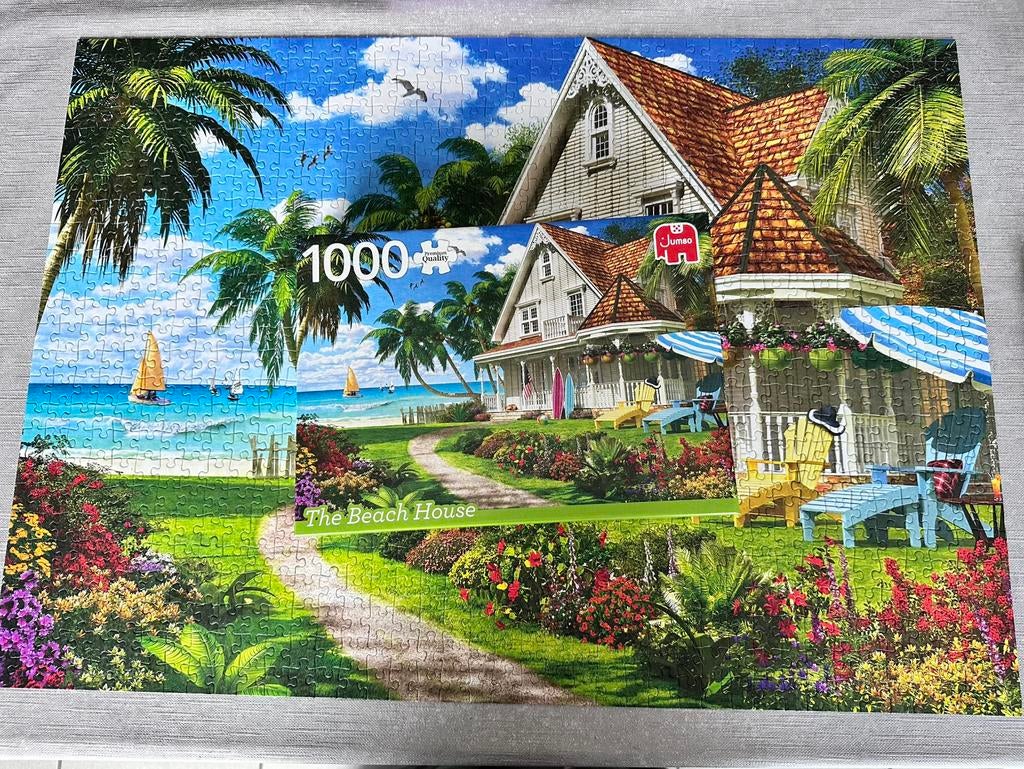 Puzzel The Beach House 1000 stukjes, Ophalen