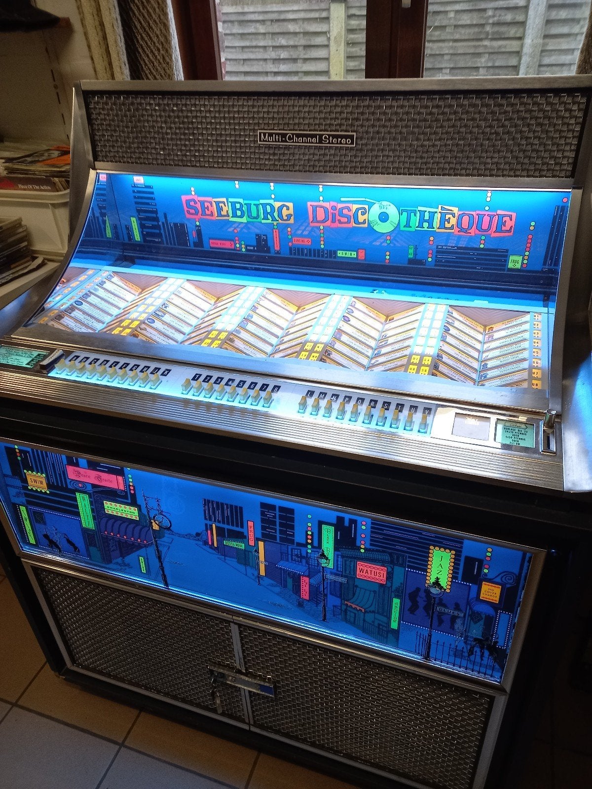juke-box, Enlèvement, Seeburg