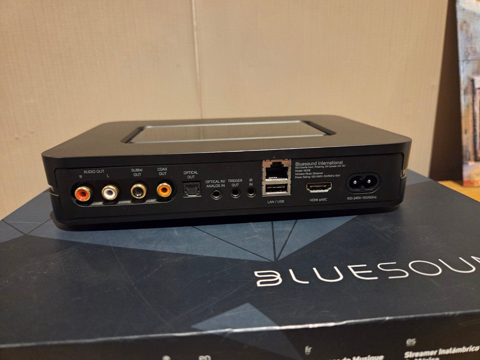 bluesound node n130 streamer / dac, Enlèvement ou Envoi