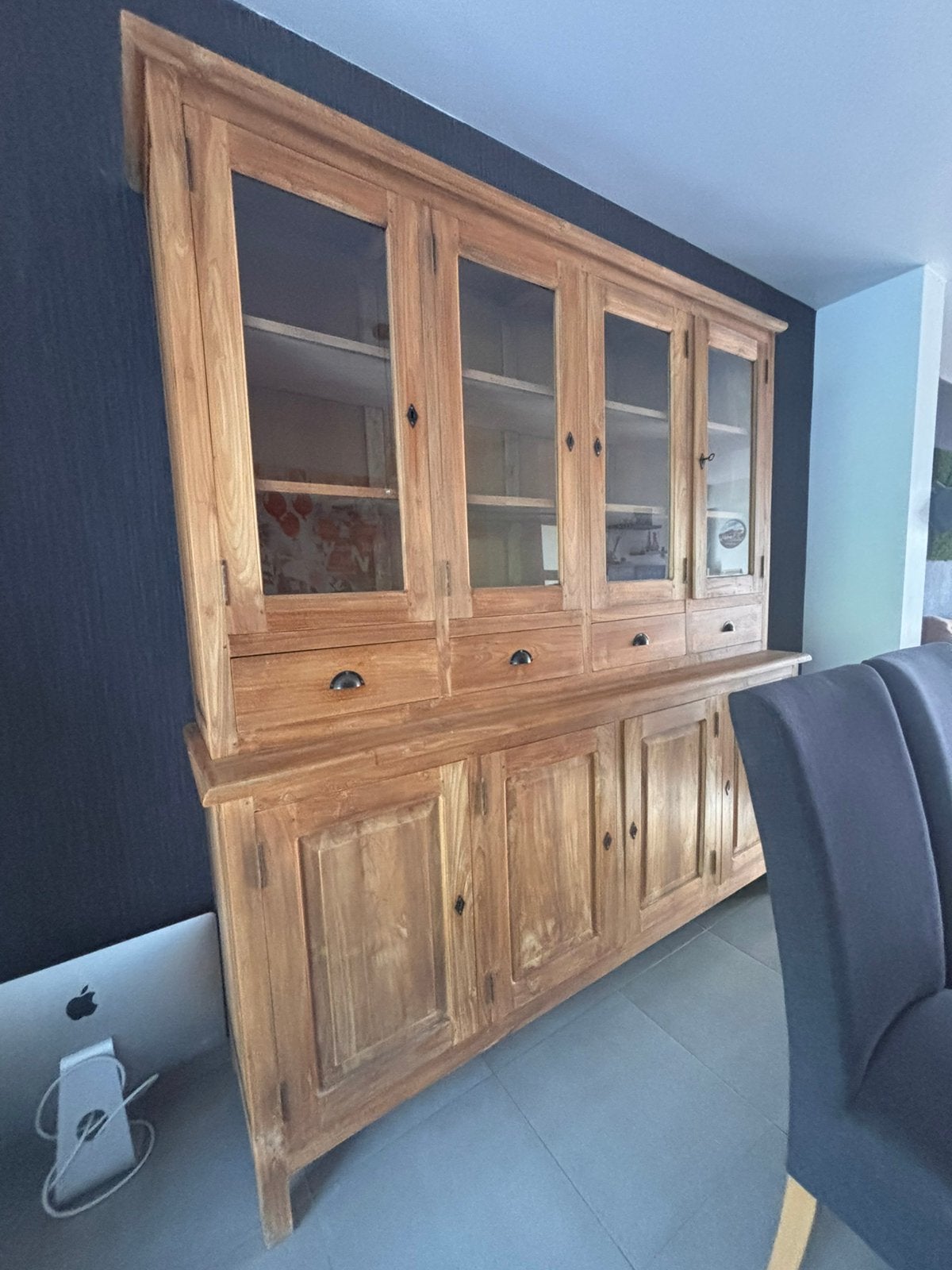 Teak kast, Ophalen, Gebruikt