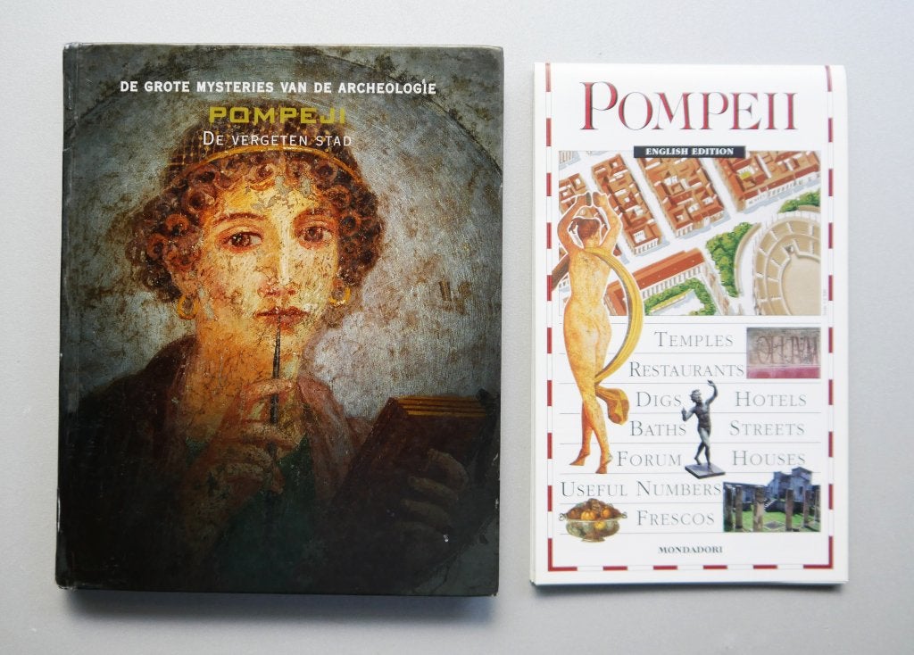 Pompei reisgids incl grote kaart, Boeken, Ophalen of Verzenden
