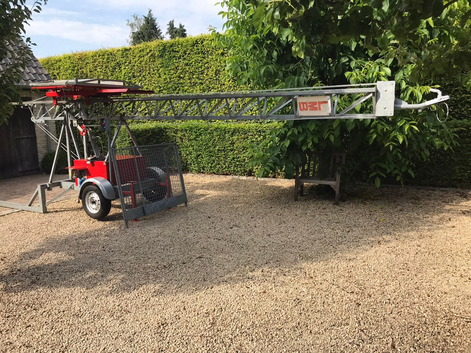 ELÉVATEUR DE CHANTIER LMB 220 Volt, Enlèvement, Ascenseur de chantier