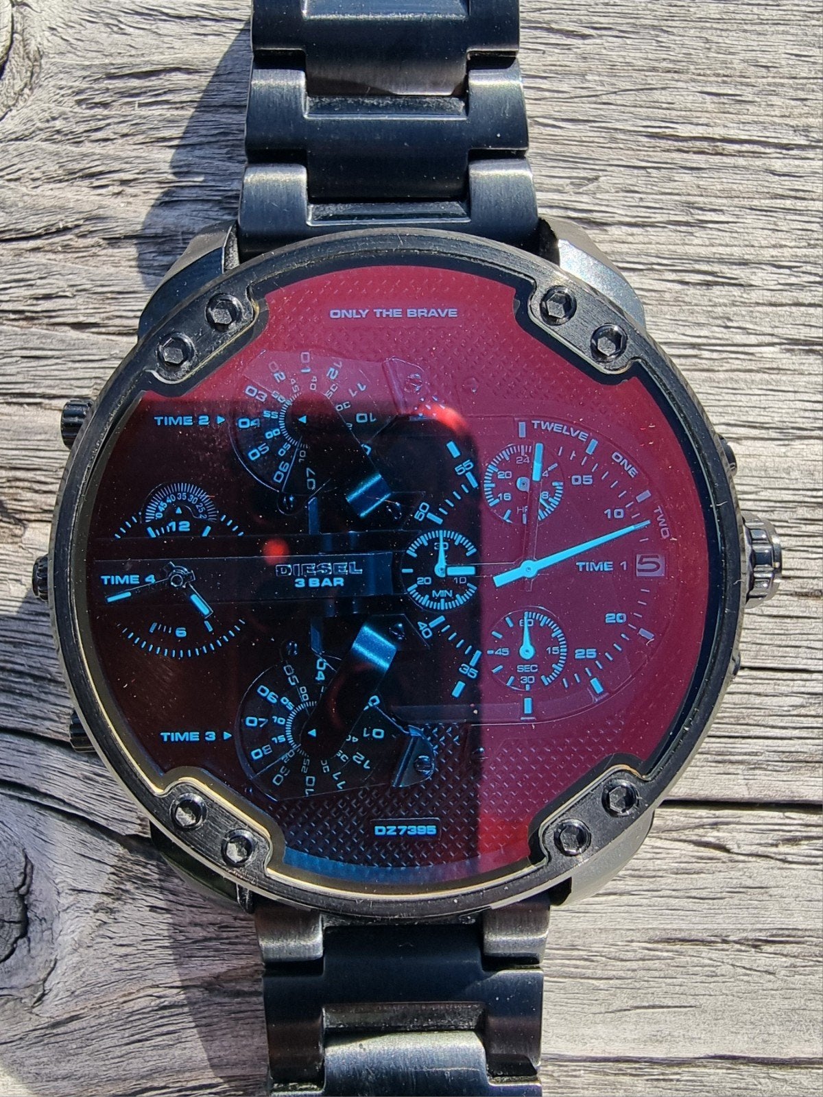 Montre Diesel pour homme, Montre-bracelet, Autres marques, Enlèvement ou Envoi, Acier