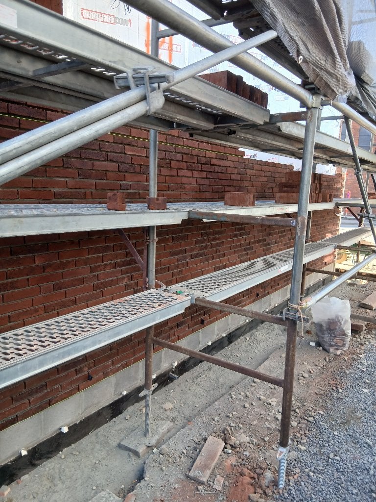 Te huur stelling, Doe-het-zelf en Bouw, Steigers, Ophalen