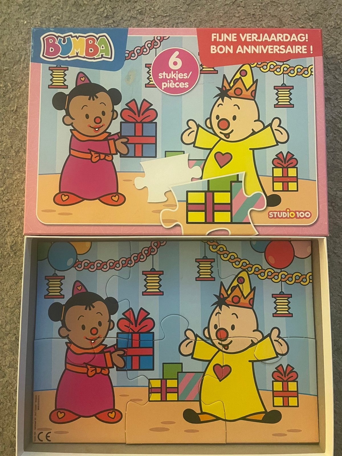 Puzzel bumba, Ophalen of Verzenden, Minder dan 10 stukjes, Gebruikt, 2 tot 4 jaar