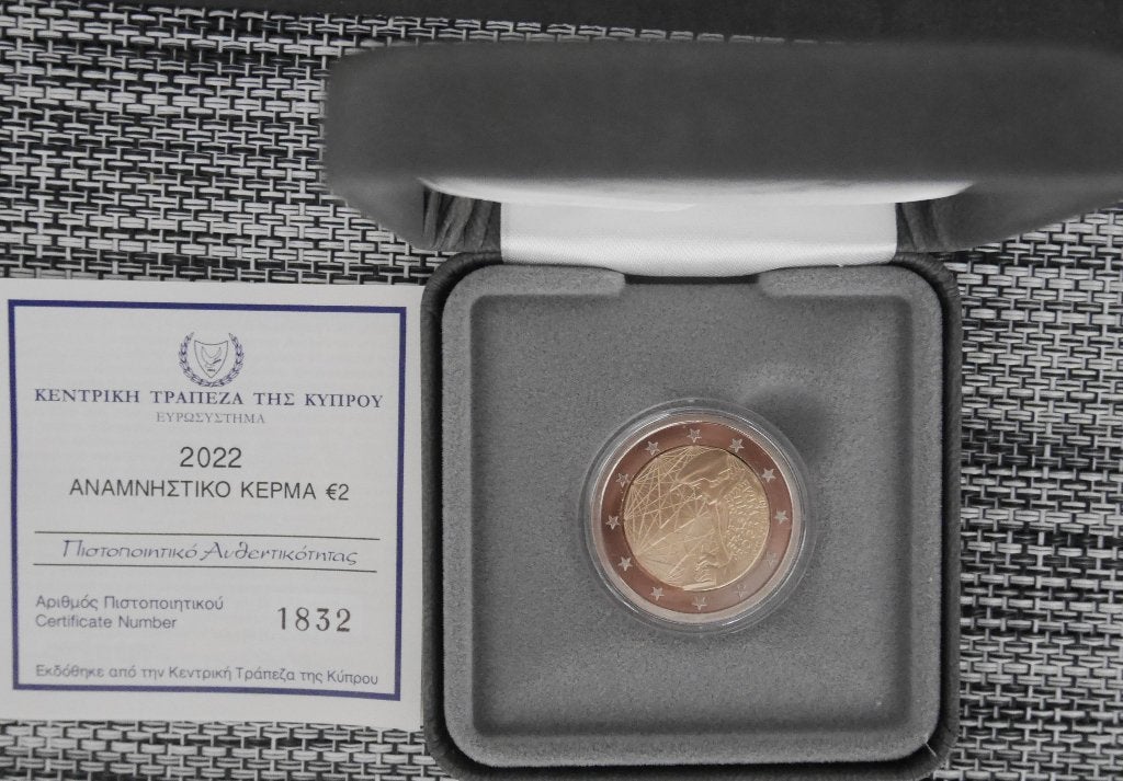 2 euros commémorative Chypre 2022, Enlèvement ou Envoi, Chypre, 2 euros, Série