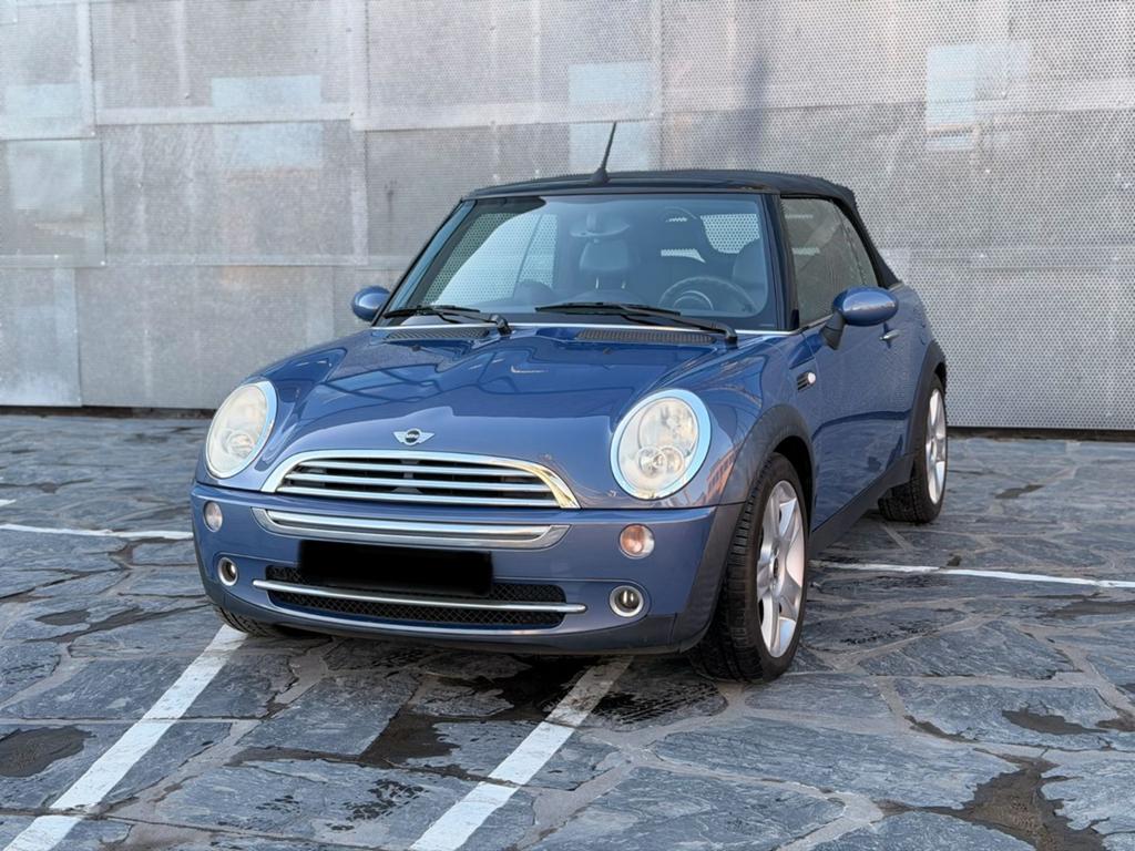 Mini Cooper Cabrio 1.6  | 2005 | benzine, Auto's, Mini, Cabriolet, Blauw, Handgeschakeld, Particulier