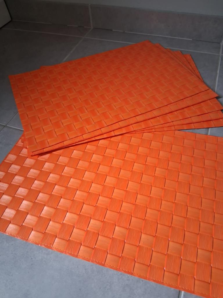 Set 6 nieuwe placemats tafel, Ophalen of Verzenden