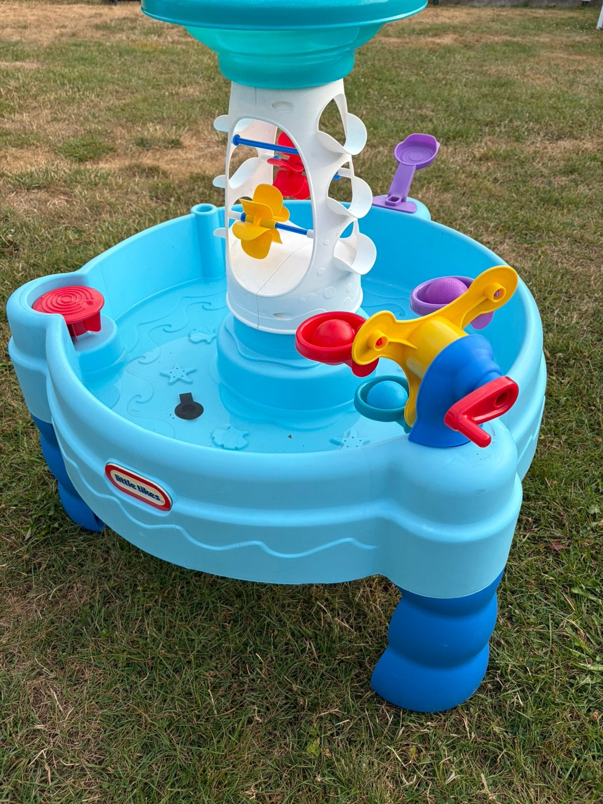 Little Tikes Spiralin' Seas Waterpark watertafel, Kinderen en Baby's, Speelgoed | Buiten | Zandbakken, Ophalen, Zo goed als nieuw