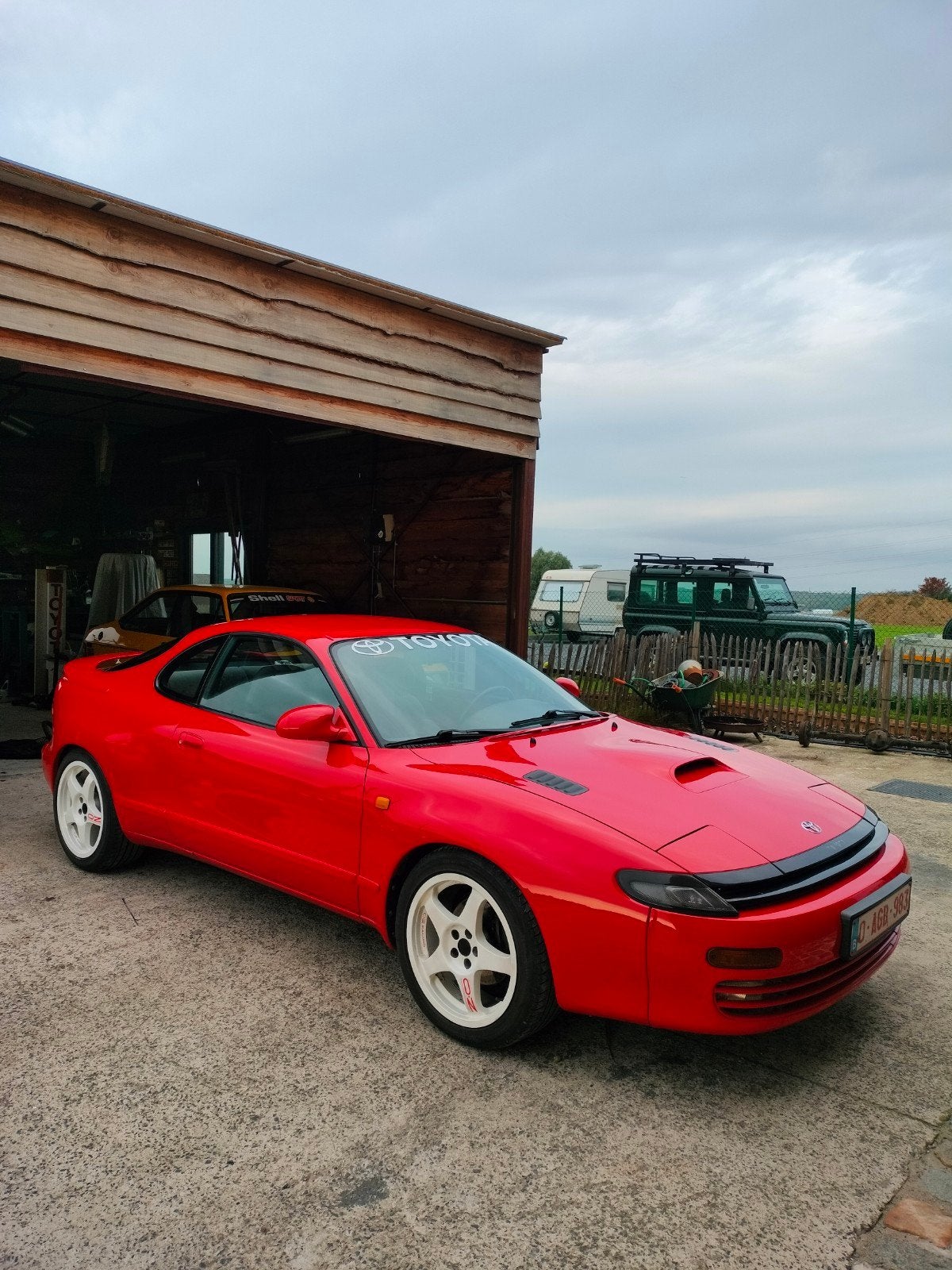 toyota celica turbo4wd, Stof, 4x4, Handgeschakeld, Onderhoudsboekje