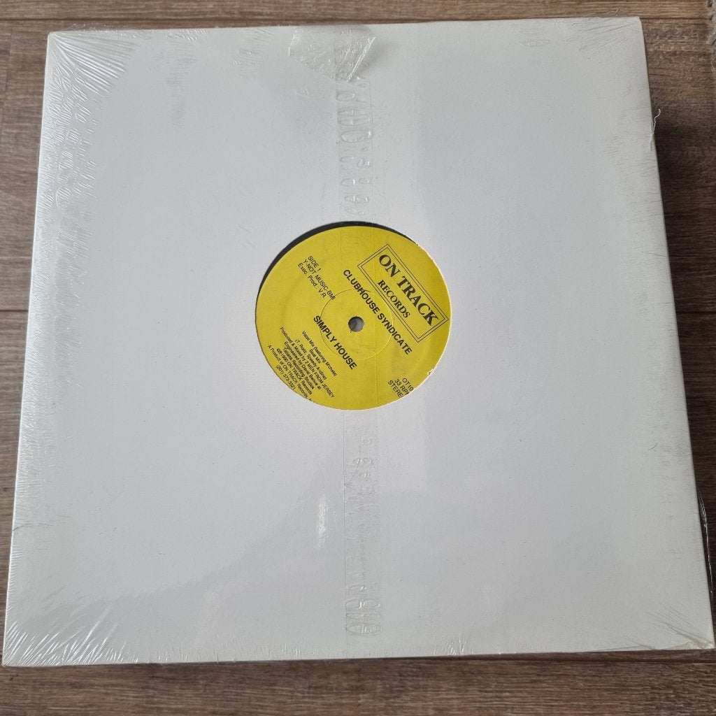 12" Clubhouse Syndicate – Simply House, CD & DVD, Vinyles Singles, Enlèvement ou Envoi, Neuf, dans son emballage, 12 pouces, Dance et House
