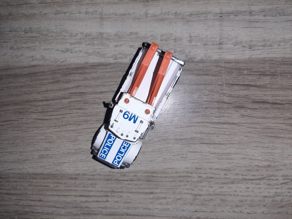 Matchbox Peterbilt Police Truck 1981, Enlèvement ou Envoi, Utilisé, Bus ou Camion