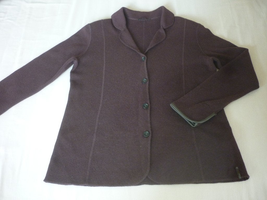Wollen-Zijden-Kasjmier Vest Brax, Bruin, Brax, Maat 42/44 (L), Ophalen of Verzenden