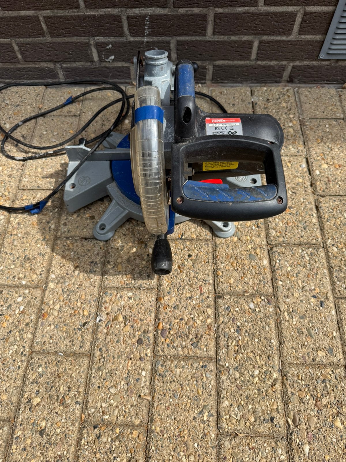Cirkelzaag powerplus, 600 à 1200 watts, Enlèvement ou Envoi, 30 à 70 mm, Comme neuf