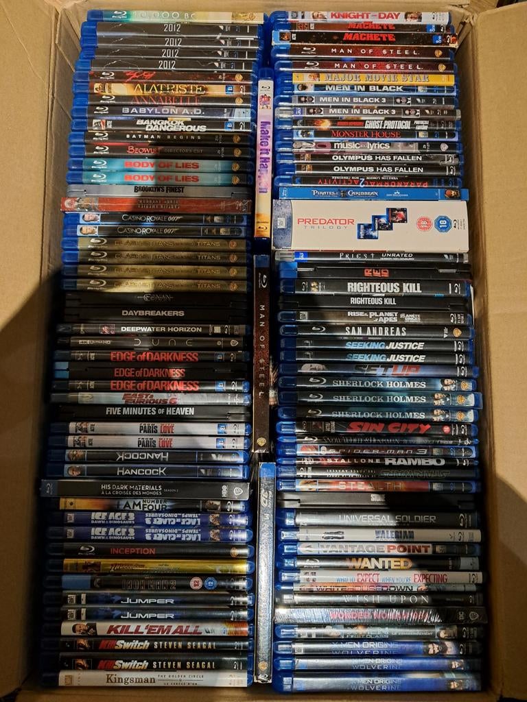 Lot 132 blu ray films, Ophalen, Zo goed als nieuw