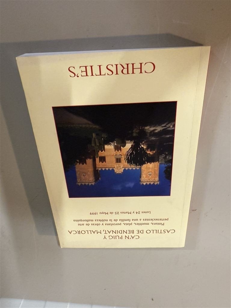 Ca\'n Puig Y Castillo De Bendinat - Christie\'s Catalogus 19, Enlèvement ou Envoi, Comme neuf