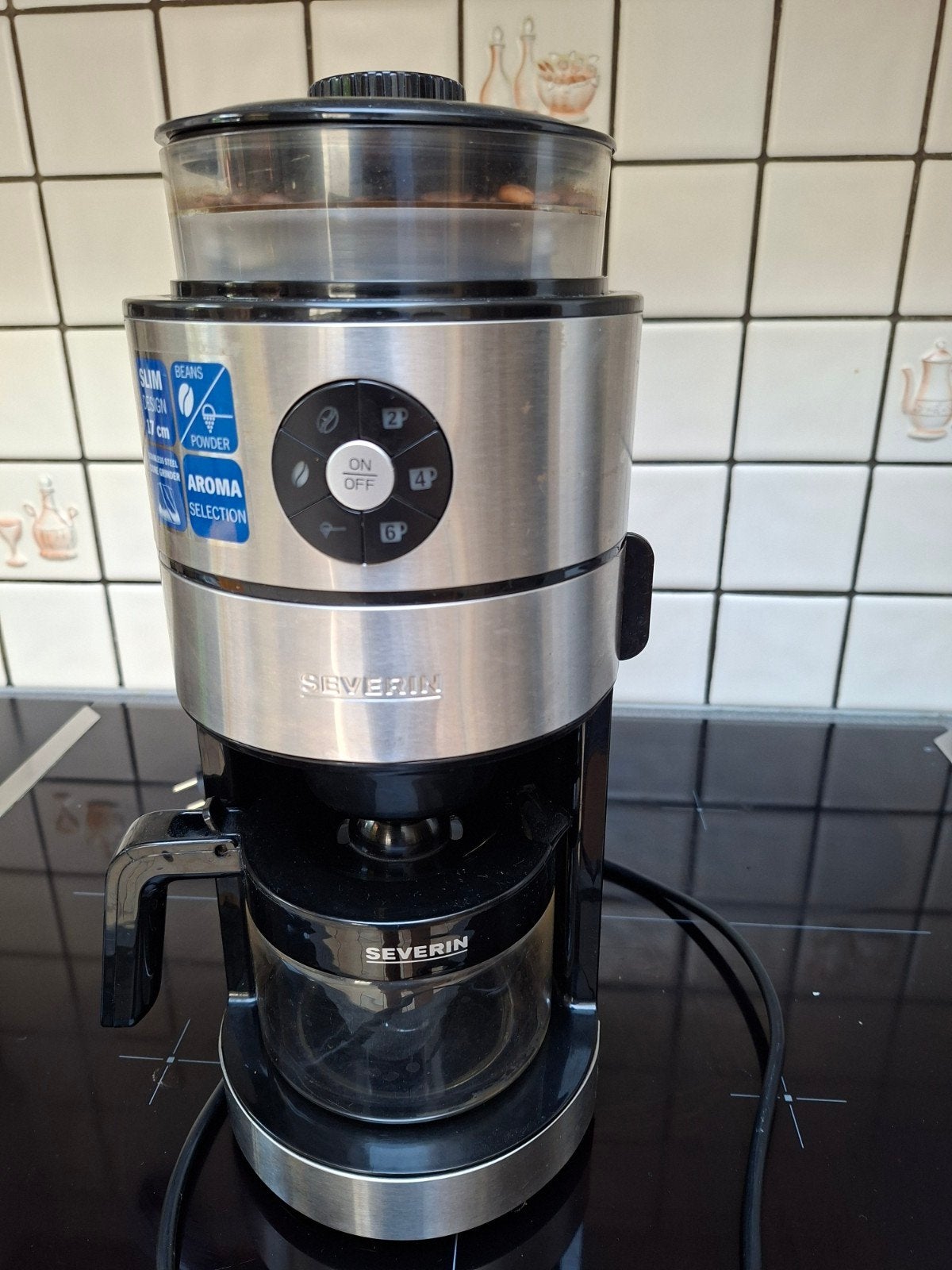 Koffiezetapparaat Severin, Ophalen, Gebruikt, Koffiemachine, 4 tot 10 kopjes