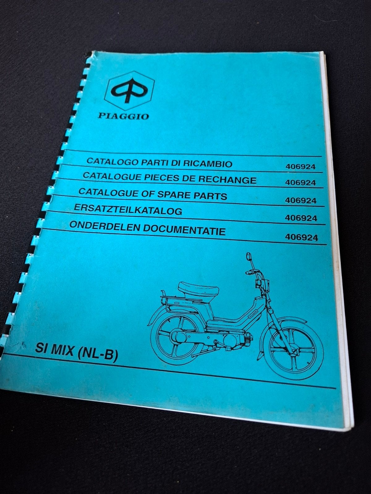 handleiding vespa si ciao brommer oldtimer, Ophalen of Verzenden