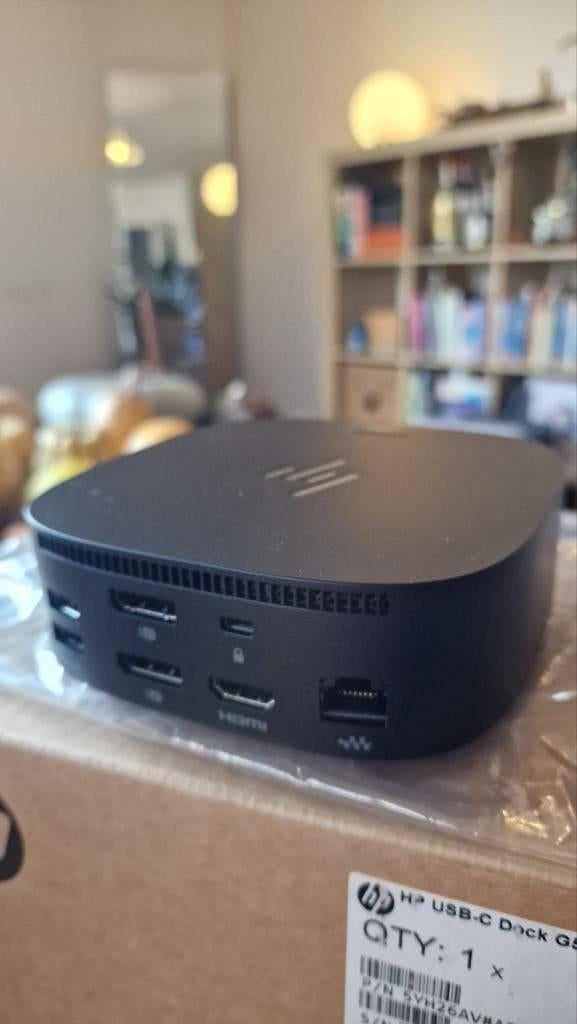 HP USB‑C Dock G5 – universele docking station met HDMI/DP, Neuf, Hp, Tablette, Enlèvement