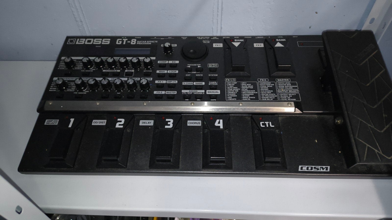 boss GT 8 guitar effect, Muziek en Instrumenten, Effecten, Ophalen