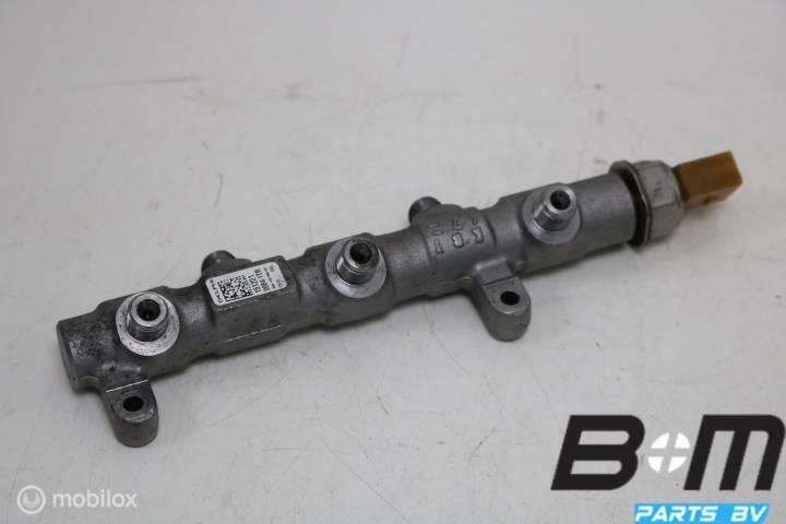 Brandstofrail links Audi Q5 80A 3.0 TDI, Autos : Pièces & Accessoires, Systèmes à carburant, Utilisé