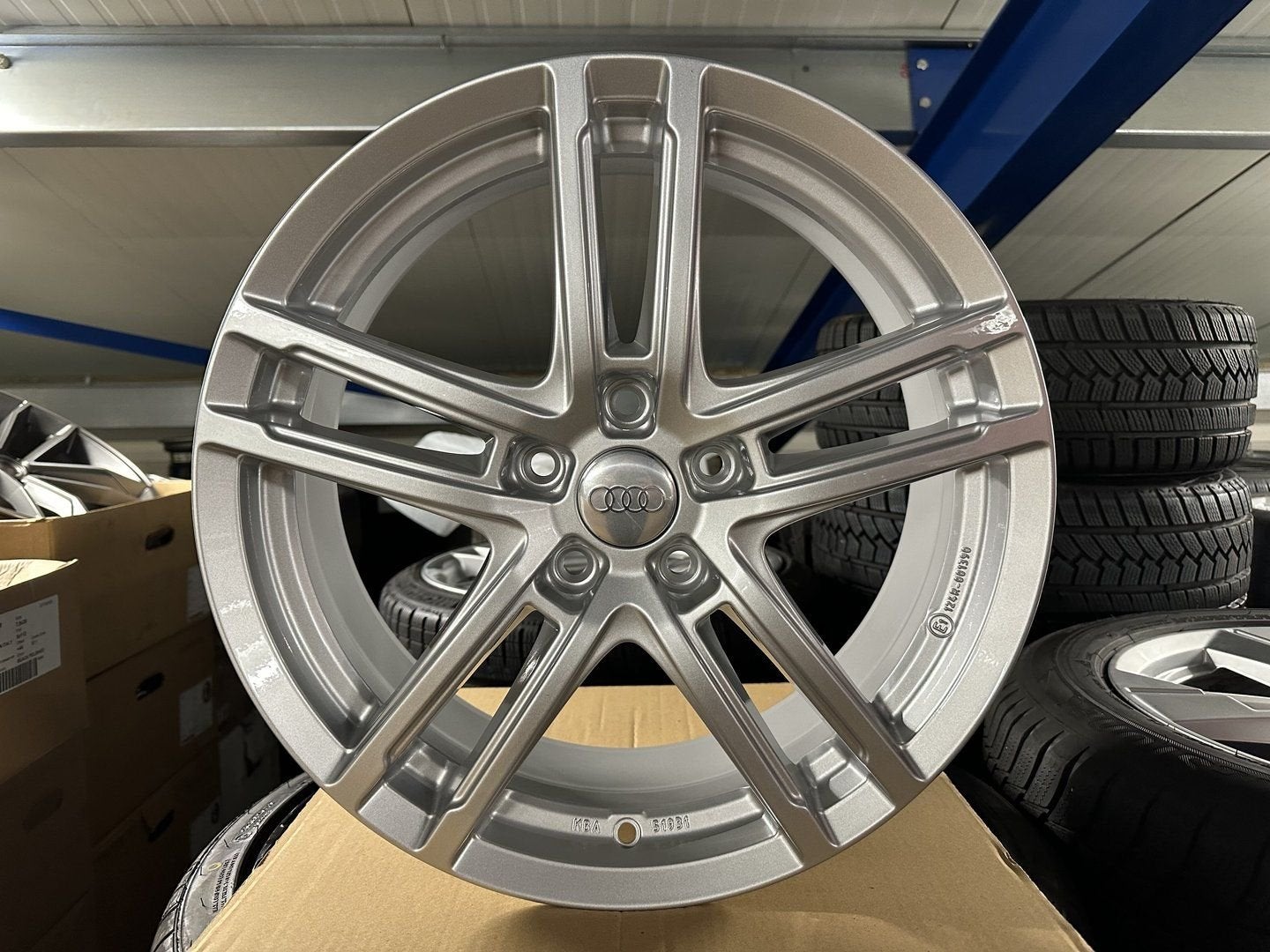 NIEUW 18inch VW AUDI Seat Skoda BMW RS Look Velgen! 5x112, -, -, Banden en Velgen, Nieuw
