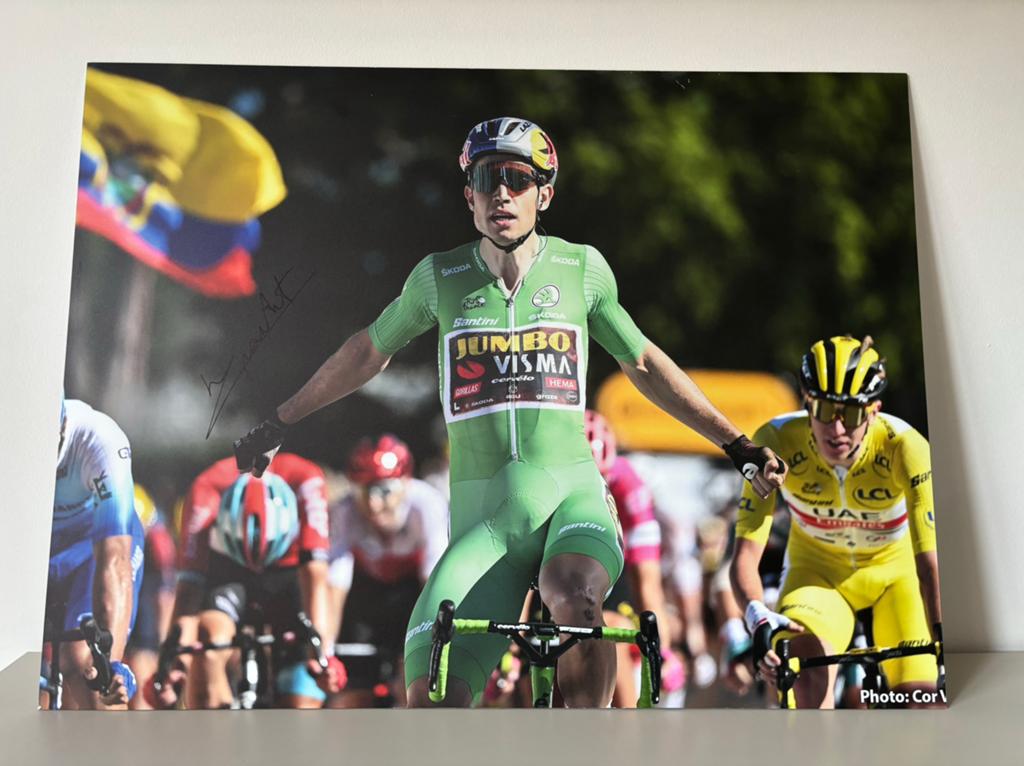 Wout van Aert - Cor Vos, Sport en Fitness, Ophalen, Nieuw, Overige typen