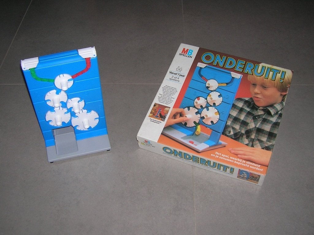 Spel: ONDERUIT, 1 ou 2 joueurs, Enlèvement, Comme neuf, MB spelen