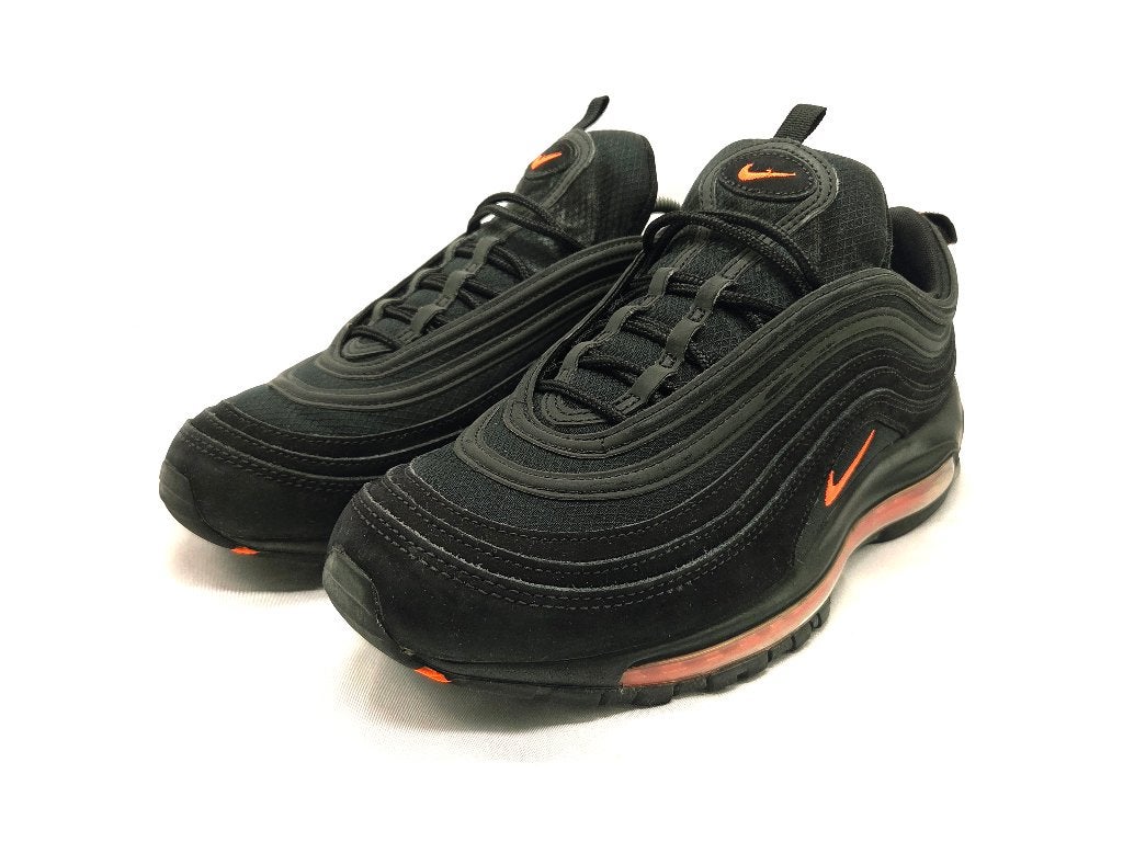 Nike Air Max 97 'Black/Hyper Crimson' EU42.5 2018, Enlèvement ou Envoi, Nike, Porté, Baskets