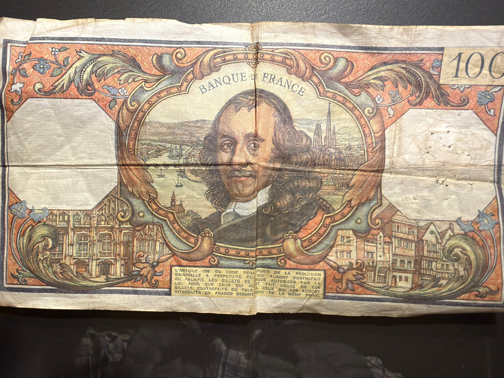 Oud Frans briefje uit 1917, Postzegels en Munten, Ophalen