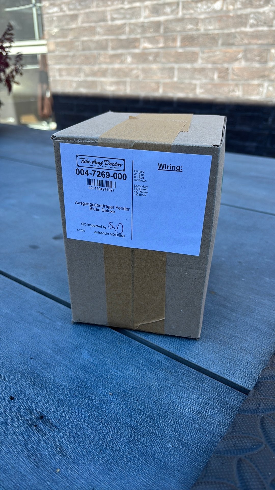 Fender Blues Deluxe  transformator, Muziek en Instrumenten, Ophalen of Verzenden, Nieuw