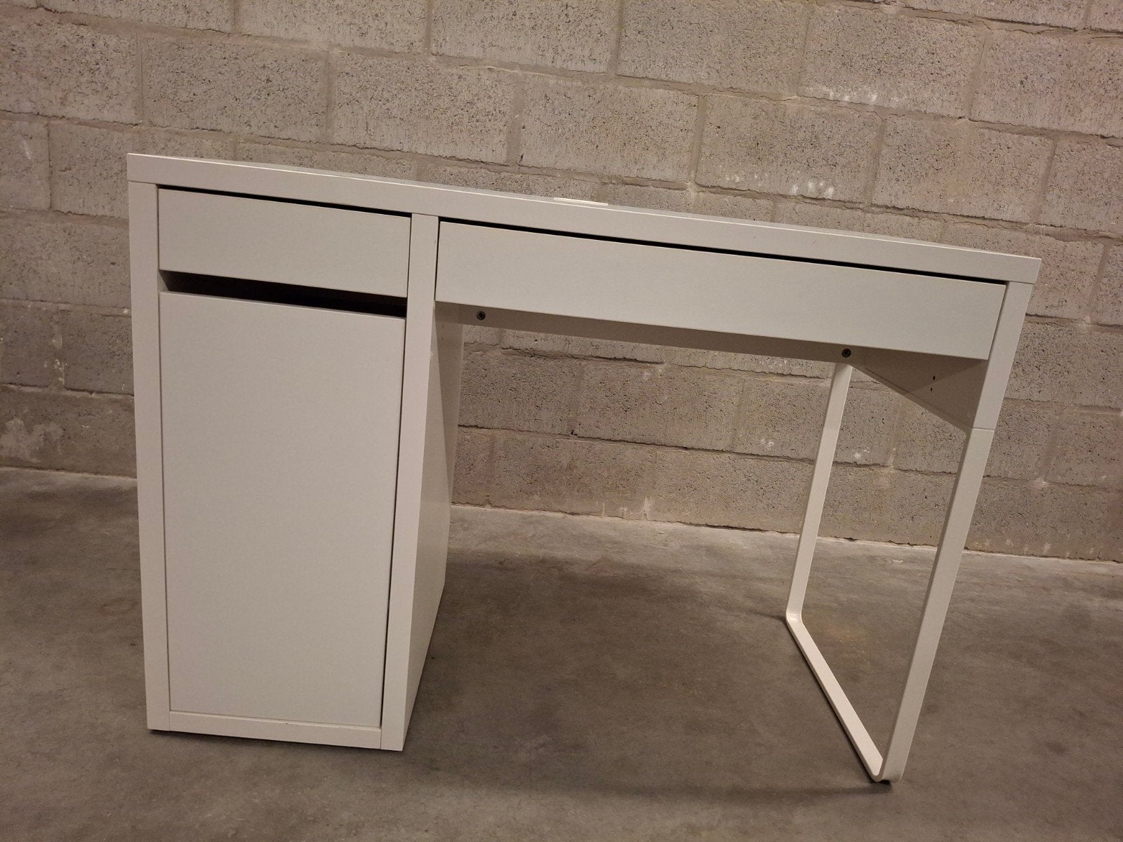 Bureau voor kinderen, Scandinave, 105 cm, Goulotte de câbles, 50 cm
