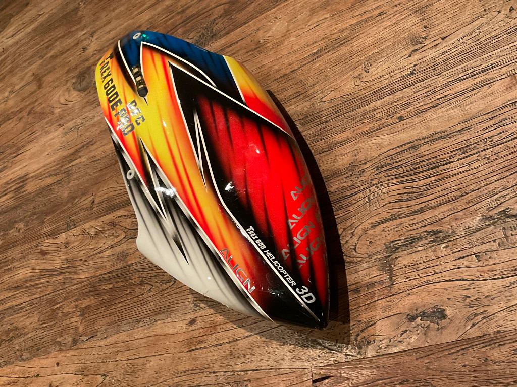 T-rex 600 E pro body, Enlèvement, Utilisé, Électro, Hélicoptère