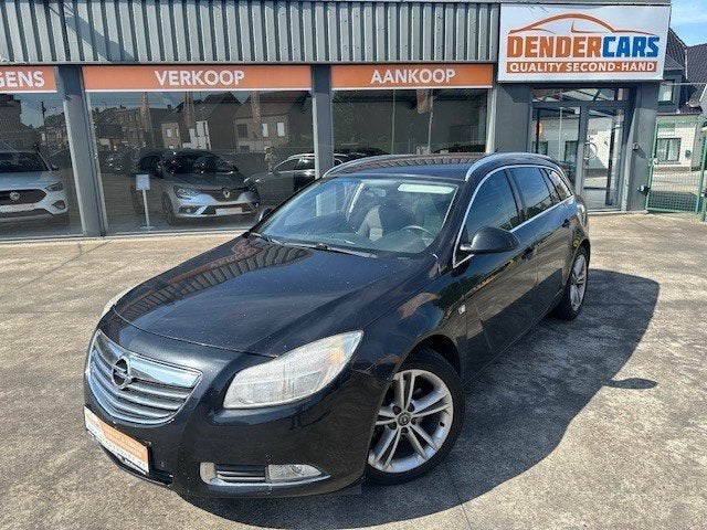 Opel Insignia Break, 2.0cdti, 2012, 201.439km's, Export.., Autos, Opel, Bluetooth, Euro 5, Achat, Noir