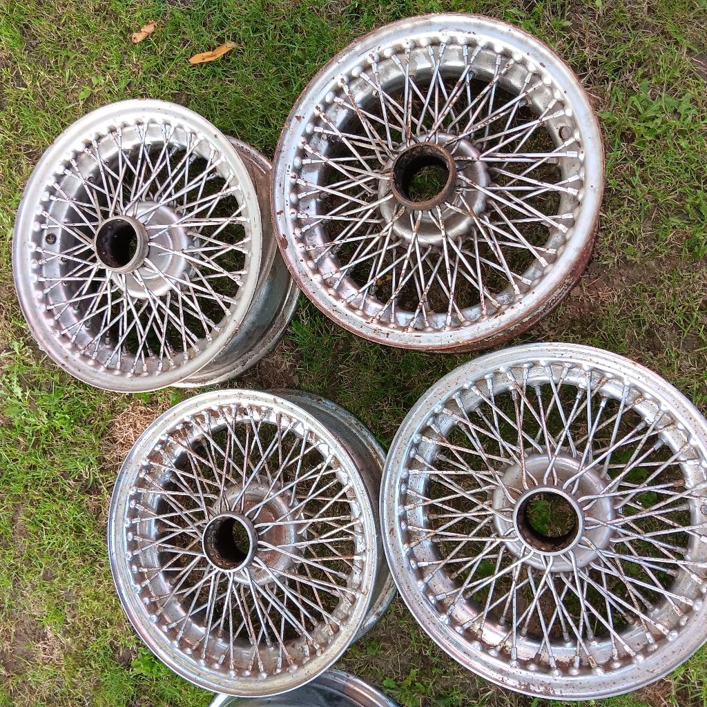 Roues à fils (à rayons), Autos : Pièces & Accessoires, Pneus & Jantes, Jante(s), 15 pouces, Véhicule de tourisme, Enlèvement