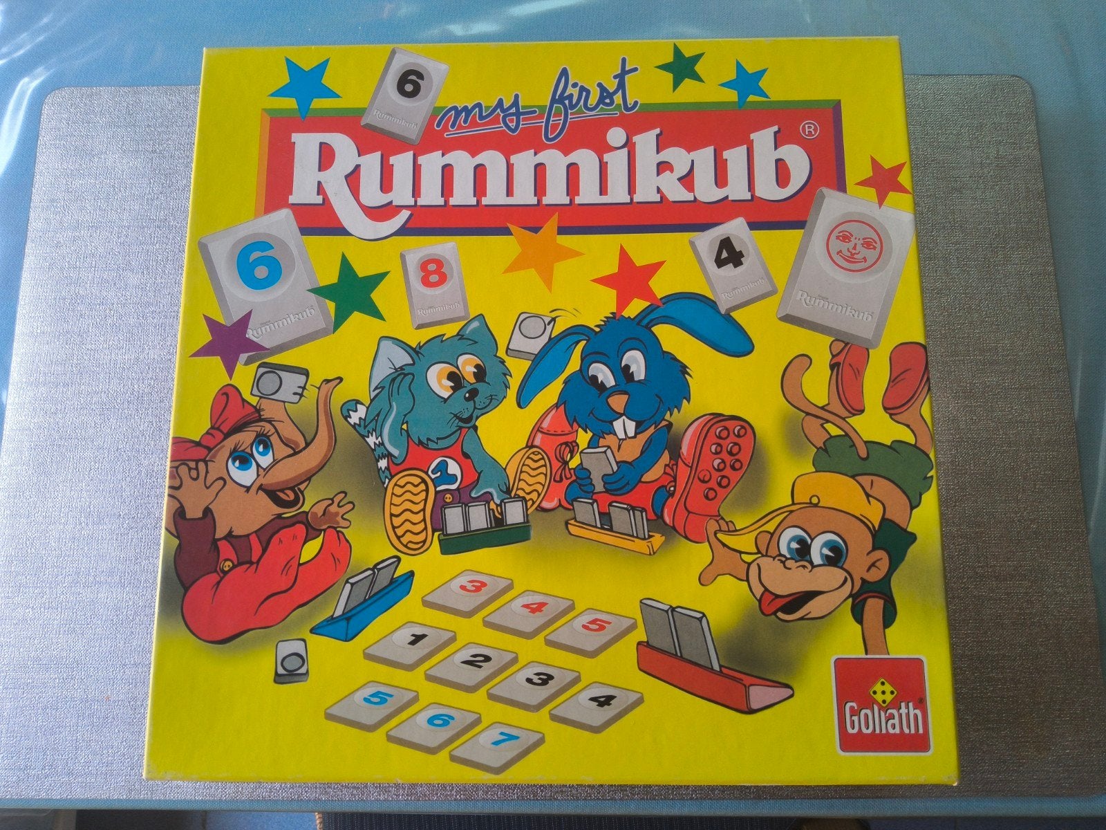 My first Rummikub 4 tot 10 jaar, in prima staat €10, Hobby & Loisirs créatifs, Jeux de société | Jeux de plateau, Enlèvement, Comme neuf