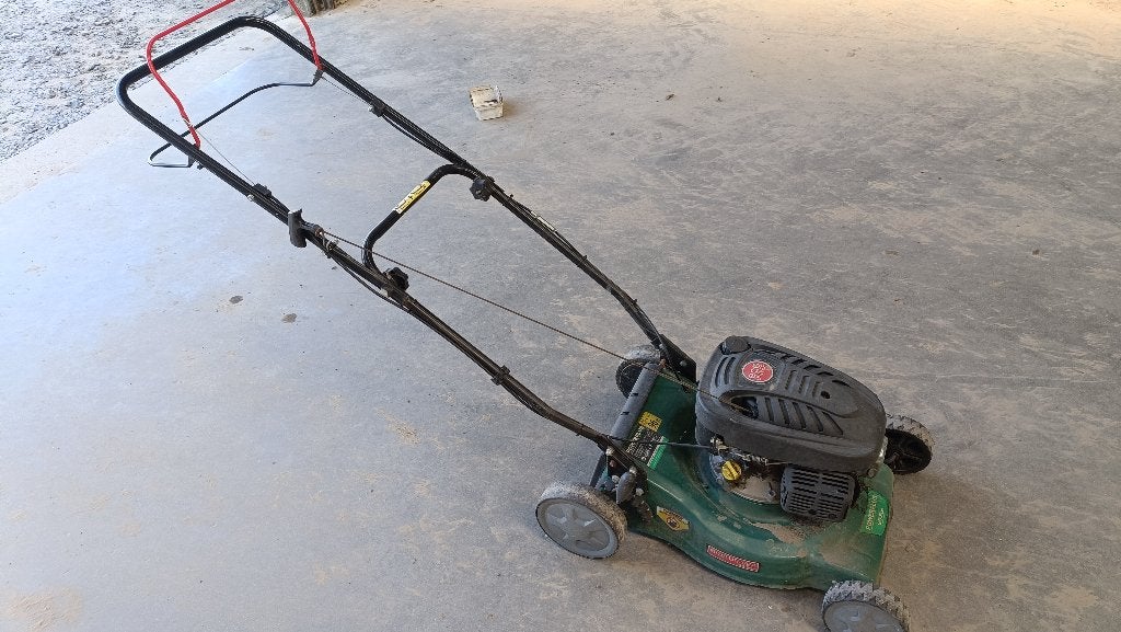 Grasmaaier zelftrekker, Jardin & Terrasse, Tondeuses à gazon, Utilisé, Tondeuses à gazon à essence, Enlèvement