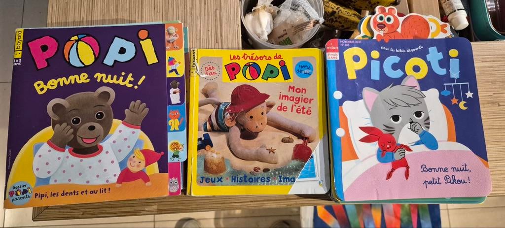 Lot 30 popi et picot. Bayard et milan