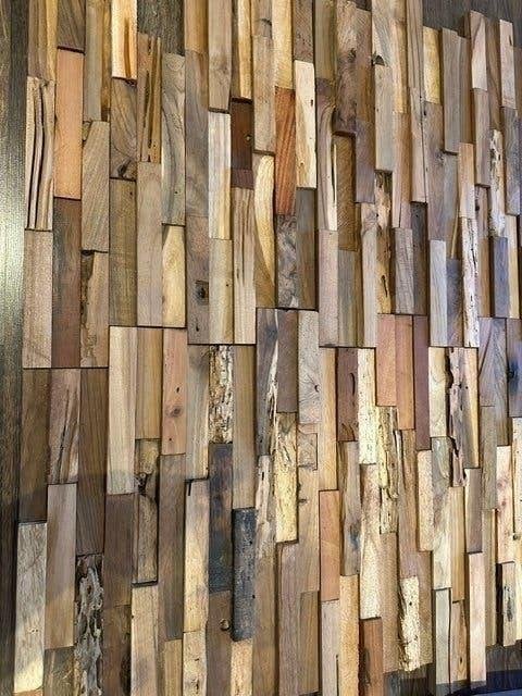 Houten wandpanelen, Wood panelen, Doe-het-zelf en Bouw, Hout en Planken, Ophalen, Minder dan 25 mm, Overige typen, Nieuw